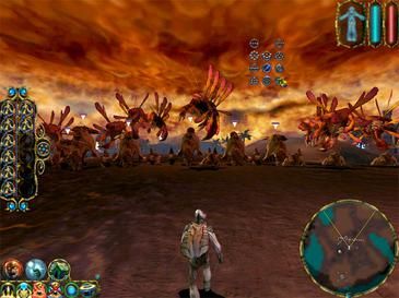 Screenshot of the Shiny game Sacrifice.